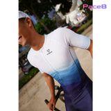 Bộ TRISUIT MOTIVE - Màu Trắng Xanh 