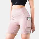  Quần Bó Cơ Nữ Wolf Active Compress Run 78, Quần chạy bộ Biker Cao Cấp, Cạp Cao Tôn Dáng Vải Mềm Mịn, Nhanh Khô 