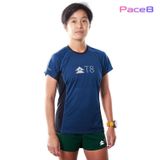  Áo Chạy Bộ Nữ T8 Iced Tee - Blue 