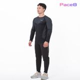  Áo Dài Tay Nam Wolf Active Powerfit V3, Form Raglan Tôn Dáng, Chất Vải Cao Cấp 