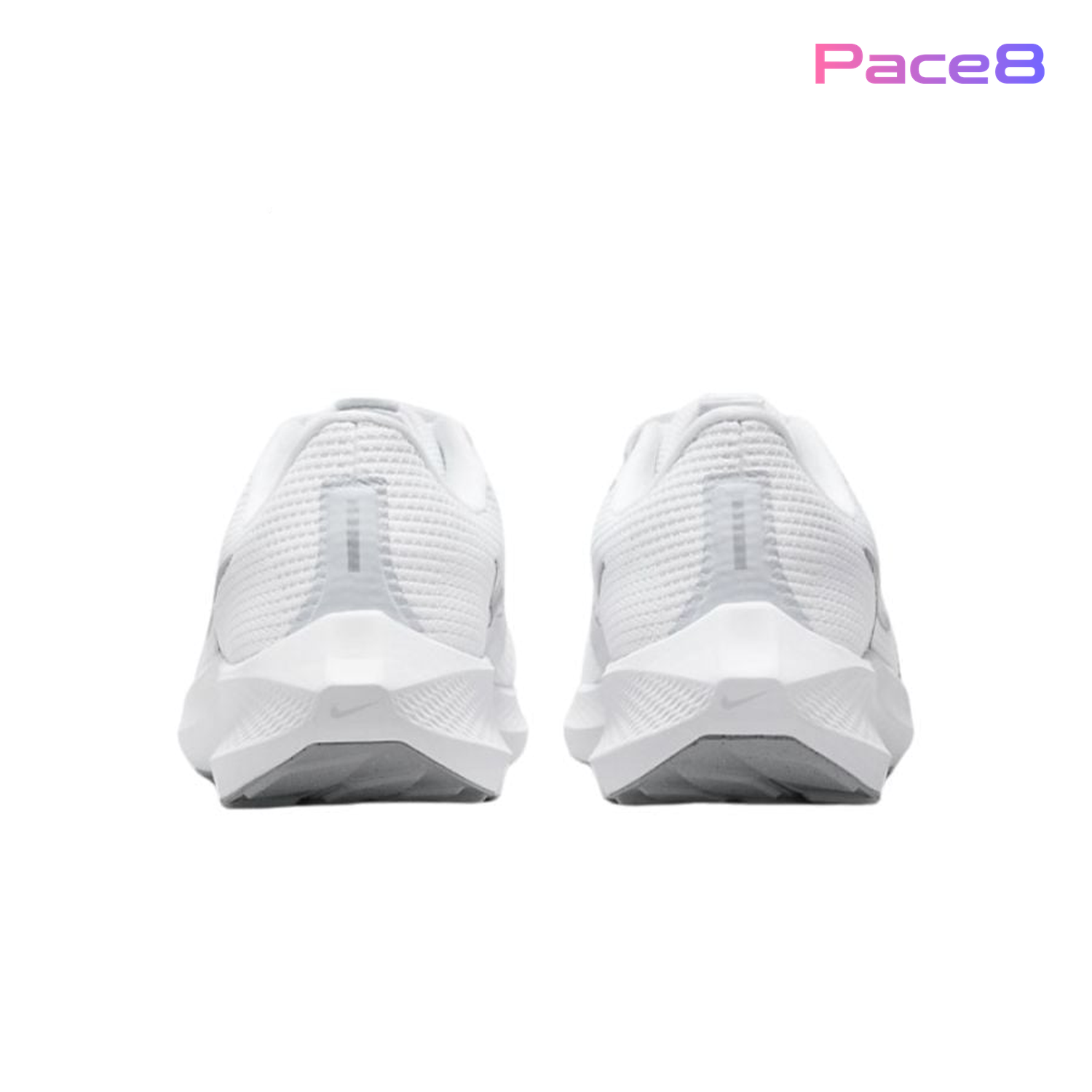 Giày chạy bộ nữ Nike Pegasus 40 - White & Metallic Silver - thoáng mát, dễ chịu tối đa