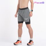  Quần 2 Lớp Chạy Bộ, Tập Gym Wolf Active Essential V1 110, Quần 2 Lớp Chạy Bộ, Tập Gym, Chất Vải Cao Cấp 