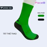  Tất Thể Thao Unisex Upper You Cổ Dài SPM4001 - Xanh lá 