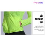  Áo Khoác Chạy Bộ Nữ RunTiger 4080A - Màu Xanh Neon 