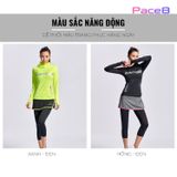  Quần Lửng Legging Nữ RunTigerR 4229 Nâng Mông - Màu Xám 