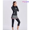  Quần Lửng Legging Nữ RunTigerR 4229 Nâng Mông - Màu Xám 