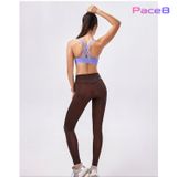  Quần Dài Chạy Bộ Nữ RunTiger 4449 _ Màu Đen Cam 