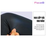  Quần Dài Chạy Bộ Nữ RunTiger 4449 - Màu Đen Xanh Lá 