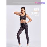  Quần Dài Chạy Bộ Nữ RUNTIGER 4489 - Màu Đen Cam 