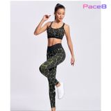  Quần Dài Chạy Bộ Nữ RUNTIGER 4489 - Màu Đen Xanh Lá 