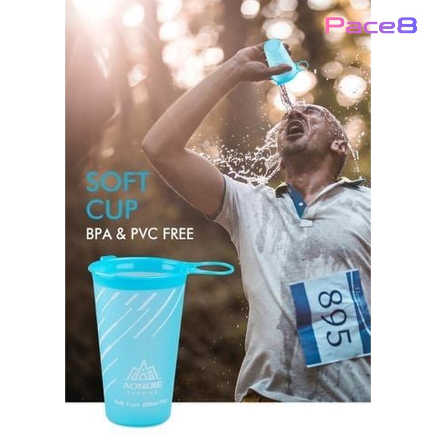 Ly nước mềm Aonijie SD22 cung cấp nước tối đa trong mọi cuộc đua