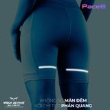  Quần Bó Cơ Nữ Wolf Active Compress Run 78, Quần chạy bộ Biker Cao Cấp, Cạp Cao Tôn Dáng Vải Mềm Mịn, Nhanh Khô 