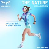  Áo Thun Chạy Bộ Nữ Wolf Active Light Fern 263, Chất Vải Wolf Active Mỏng Nhẹ, Tôn Dáng, Mát Mẻ 