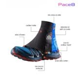  Gaiter/Xà Cạp Bảo Vệ Chân Aonijie E941 Chống Côn Trùng, Chống Cát - Xanh Dương 