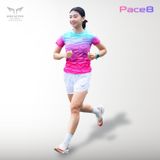 Áo Chạy Bộ Nữ Wolf Active Hồn Đá 101, Áo Chạy Bộ Cao Cấp, Chất Vải Wolf Light Siêu Nhẹ, Co Giãn 4 chiều 