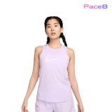  Áo Singlet Chạy Bộ Nữ Nike One - Lilac Bloom/White 