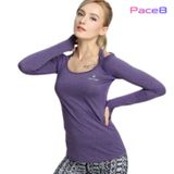  Áo Dài Tay Nữ RunTiger 3999 Hở Lưng - Màu Tím 