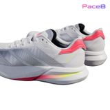  Giày Chạy Bộ Nữ Adidas Duramo Speed 2 - White / Silver Metallic / Lucid Red 