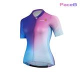  [Nữ] Áo Đạp Xe Nữ Motive WM Cycling Jersey - Tím Ombre 