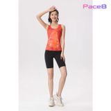  Áo Chạy Bộ Singlet Nữ Runtiger WM-7122 Full Printing - Orange 