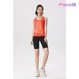  Áo Chạy Bộ Singlet Nữ Runtiger WM-7122 Full Printing - Orange 