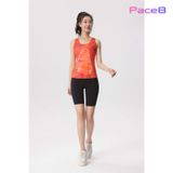  Áo Chạy Bộ Singlet Nữ Runtiger WM-7122 Full Printing - Orange 
