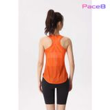  Áo Chạy Bộ Singlet Nữ Runtiger WM-7122 Full Printing - Orange 