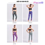  Quần Lửng Legging Nữ RunTiger 4686 Nâng Mông - Màu Xanh 