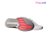  Giày Chạy Bộ Nữ Adidas Duramo Speed 2 - White / Silver Metallic / Lucid Red 