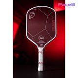  Vợt Pickleball Six Zero Ruby - White And Red 