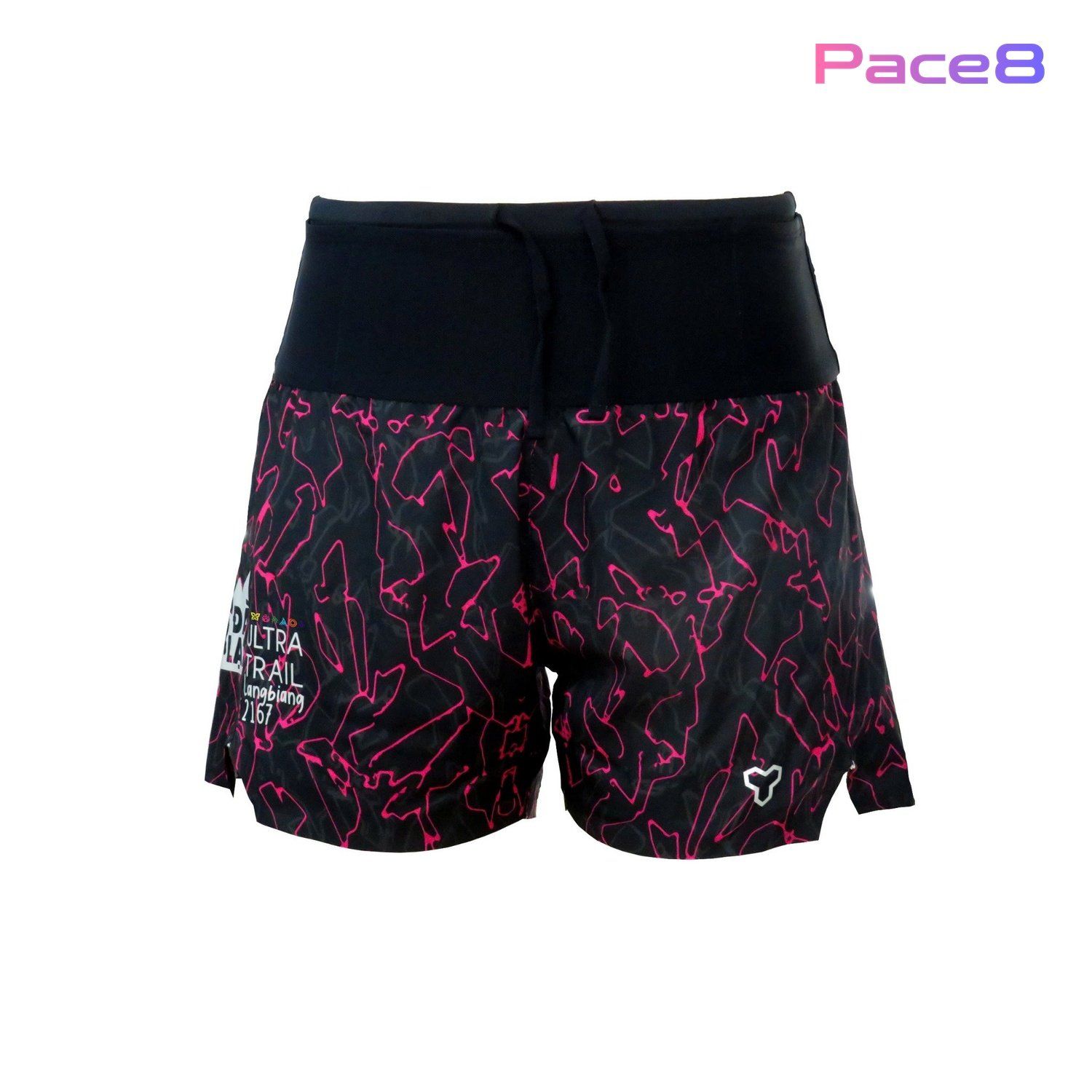  [NAM] Quần Short Thể Thao Chạy Bộ Nam Đa Năng MOTIVE MEN SHORT BELT Màu Đen Họa Tiết - BST [THE NEW GAME - MOTIVE x DALAT ULTRA TRAIL] 
