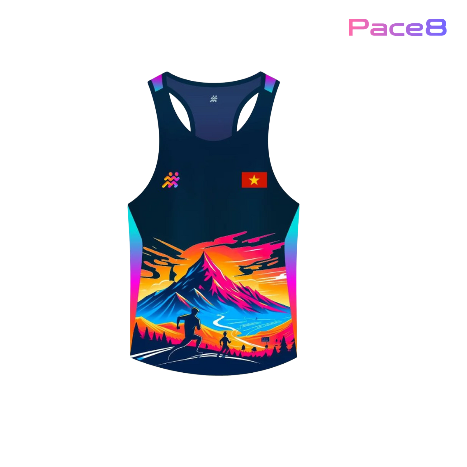 Áo singlet chạy bộ nam - Phiên bản trail TGCB