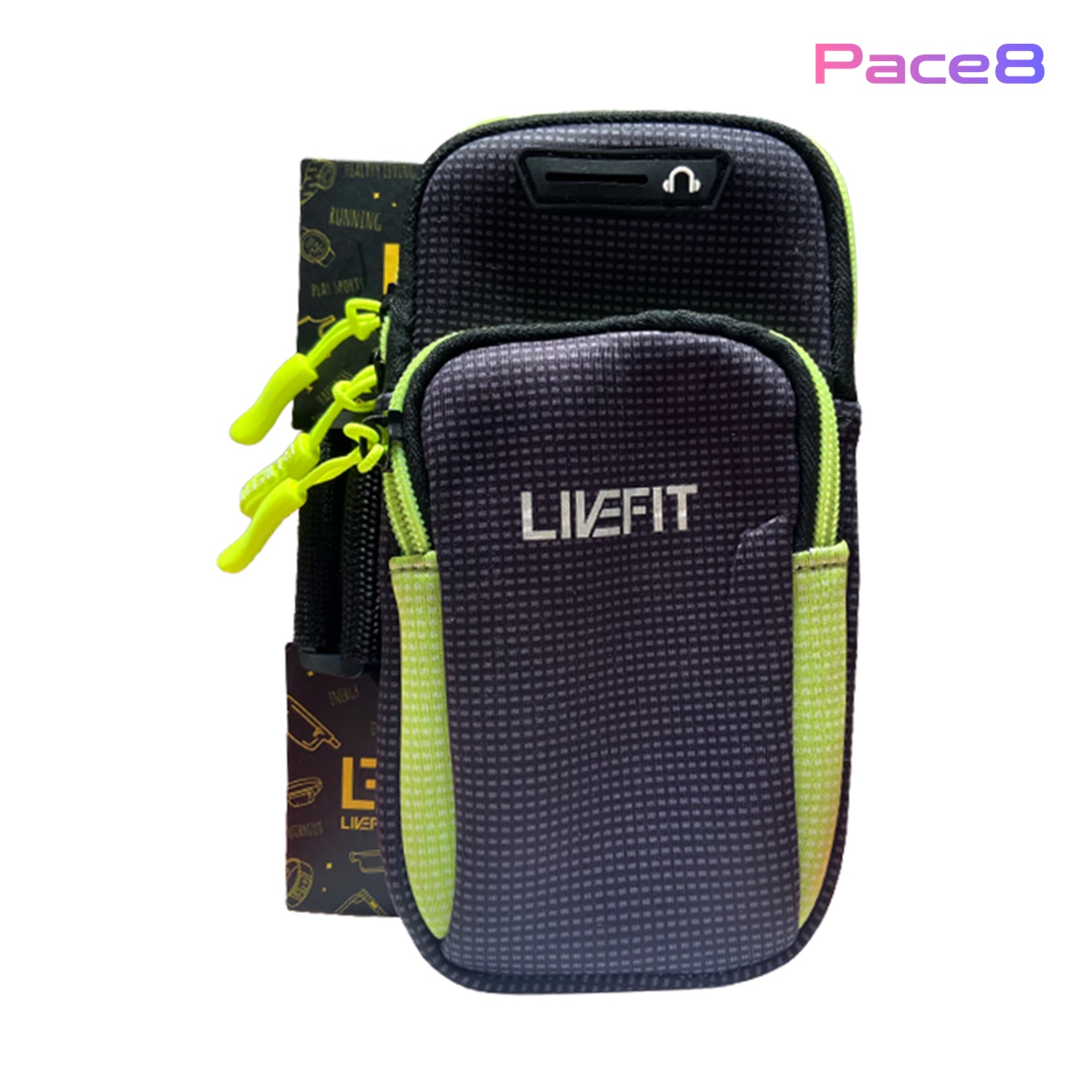 Chi tiết thiết kế - Đai đeo tay chạy bộ LiveFit AB0924
