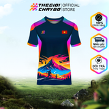  Áo Thun T-shirt Chạy Bộ Nam, Siêu Nhẹ, Thoáng Khí, Khử Mùi Phiên Bản Trail TGCB 
