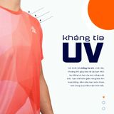  Áo Thun T-shirt Chạy Bộ Nữ Pace8 Shop 100% Polyester, Thấm Hút Tốt, Nhanh Khô - Cam 