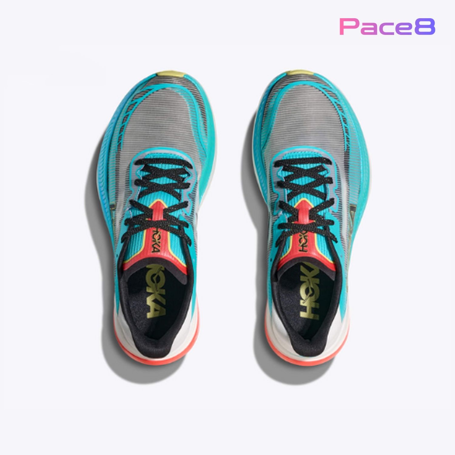  Giày Chạy Bộ Unisex Hoka Cielo X1 2.0 - Frost / Black 