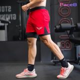  Quần 2 Lớp Chạy Bộ, Tập Gym Wolf Active Essential V1 110, Quần 2 Lớp Chạy Bộ, Tập Gym, Chất Vải Cao Cấp 