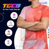  Áo Thun T-shirt Chạy Bộ Nữ TGCB 100% Polyester, Thấm Hút Tốt, Nhanh Khô - Cam 