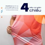  Áo Thun T-shirt Chạy Bộ Nam TGCB 100% Polyester, Thấm Hút Tốt, Nhanh Khô - Cam 