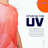  Áo Thun T-shirt Chạy Bộ Nam TGCB 100% Polyester, Thấm Hút Tốt, Nhanh Khô - Cam 