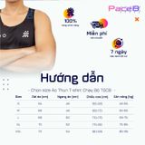  Áo Thun Singlet Chạy Bộ Nam TGCB 100% Polyester, Siêu Nhẹ, Thoáng Mát - Đen Họa Tiết 