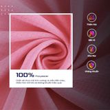  Áo Thun T-shirt Chạy Bộ Nam TGCB 100% Polyester, Thấm Hút Tốt, Nhanh Khô - Cam 