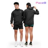  Áo Khoác Thể Thao UNISEX MOTIVE JACKET Supper Light - Màu Đen 