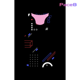  Áo Thun Singlet Chạy Bộ Nam TGCB 100% Polyester, Siêu Nhẹ, Thoáng Mát - Đen Họa Tiết 