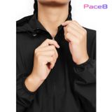  Áo Khoác Thể Thao UNISEX MOTIVE JACKET Supper Light - Màu Đen 