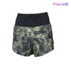  Quần Short Chạy Bộ Aspire APQ609 Đa Năng, Có Đai Belt - Xanh Rêu Họa Tiết 