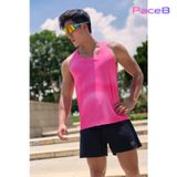  Áo Thun Thể Thao Chạy Bộ Nam MOTIVE Men Race Singlet (49g) - (Màu Hồng) 