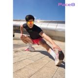  Quần Short Thể Thao Chạy Bộ Nam Đa Năng MOTIVE MEN SHORT BELT - Màu Hồng/ Cam hoạ tiết 