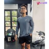  Áo Dài Tay Thể Thao Nam Wolf Active Gym Essential 203, Sức Mạnh Và Tự Tin Trong Từng Động Tác 