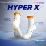  Tất Chạy Bộ Re.Socks Hyper X - Màu Đỏ 